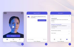 Video, Live Chat , Help Center