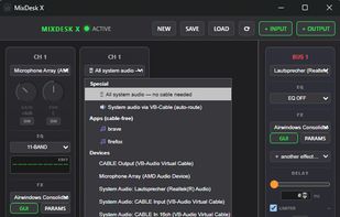 MixDesk X screenshot 1