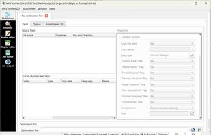 MKVToolnix v89.0 in Light Mode