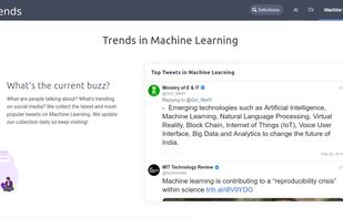 Trends in Machine Learning