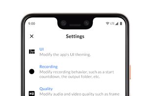 MNML Screen Recorder screenshot 1