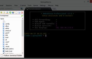 Graphical SFTP browser