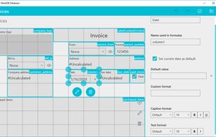 MobiDB Database screenshot 3