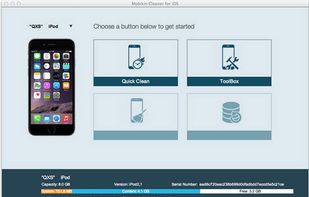 MobiKin Cleaner for iOS screenshot 1