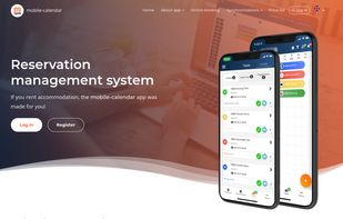 Main website after load