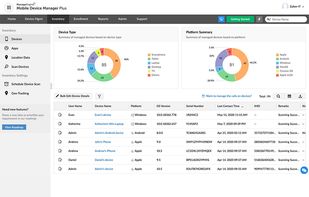 Mobile Device Manager Plus screenshot 1
