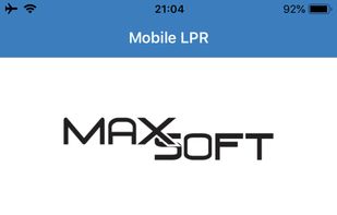 Mobile LPR screenshot 1