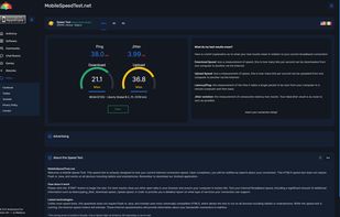 Mobile Speed Test screenshot 1