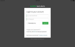 Mobile Text Alerts, LLC screenshot 1