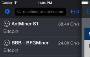 MobileMiner screenshot 1