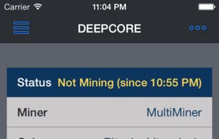 MobileMiner screenshot 2