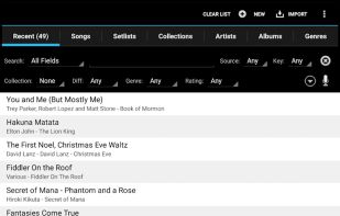 MobileSheets screenshot 1