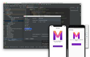 MobileUI's Android Studio Plugin in action
