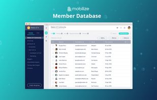 Own your data and get organized with the member database
