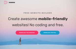 Mobirise screenshot 1