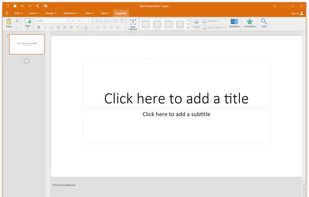 OfficeSuite Slides running on Windows 10