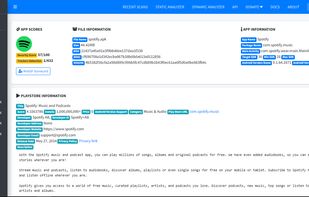 MobSF screenshot 2