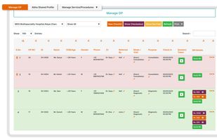 MocDoc Hospital Management software screenshot 1