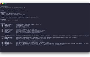 Mochify CLI, use text prompts on the command line to transform images