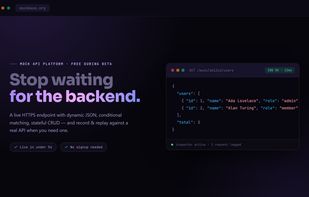 MockBase screenshot 1