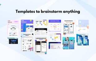 Explore templates for every use - UI wireframes, mobile screens, website wireframes, mind maps, journey maps, and more.
