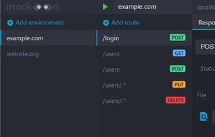 Mockoon screenshot 2
