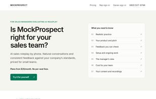 MockProspect overview