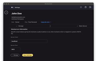Mockswitch screenshot 1