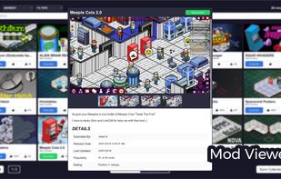 UI to view a mod profile used by the Unity Plugin and Website