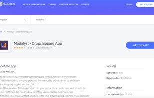 Modalyst screenshot 1