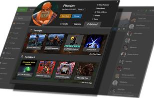 Find friends and connect with the modding community