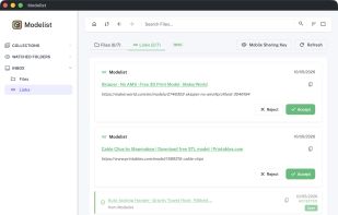 Modelist screenshot 1