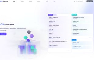 ModelScope screenshot 1