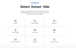 Moderation API screenshot 1