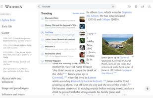 Modern for Wikipedia screenshot 1
