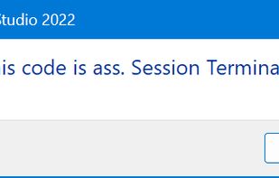 Example Message Box Visual Studio