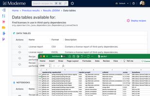 Moderne screenshot 1