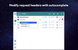 Modifying request headers