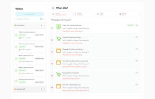 Real Time Visitor Tracking