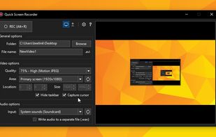 Quick Screen Recorder screenshot 1