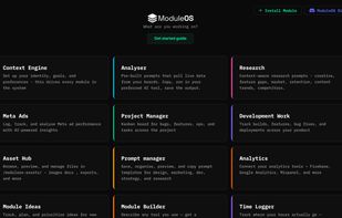 ModuleOS Homepage