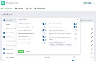 ModulesGarden Hosting Renewals For WHMCS