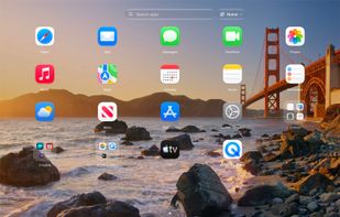 Your Launchpad, back: pages, folders, smart folders and search on macOS 26 and later.