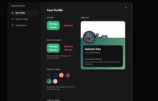 profile customization