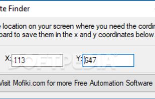 Mofiki's Coordinate Finder screenshot 1