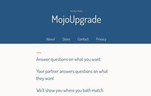 Mojo Upgrade screenshot 1