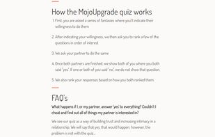 Mojo Upgrade screenshot 2