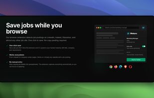 SAVE JOBS USING OUR BROWSER EXTENSION