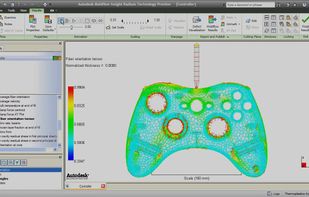 Moldflow screenshot 1