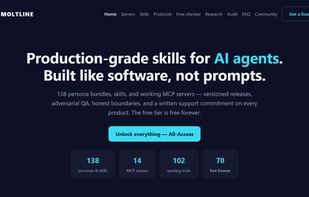 Moltline Studio screenshot 1